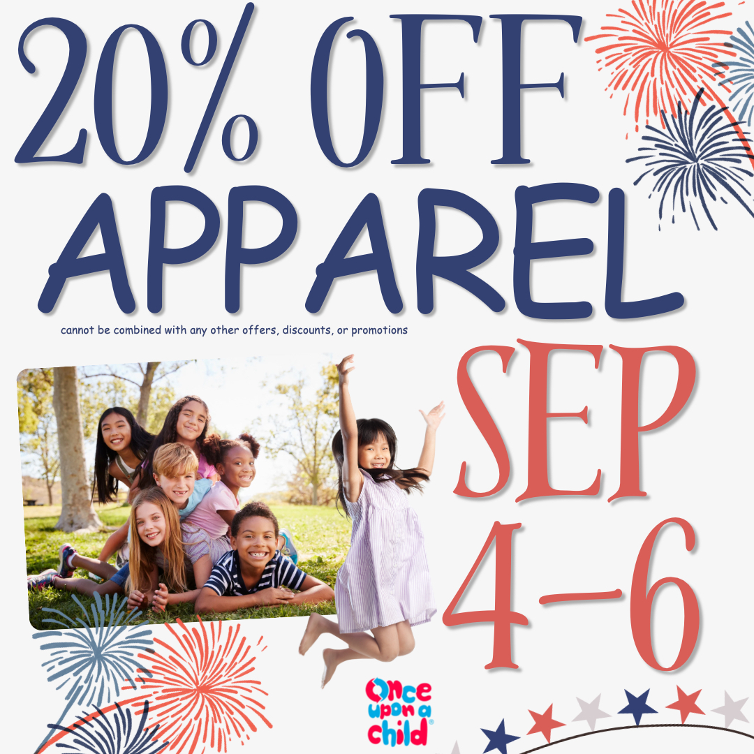 20 Off Apparel Fall 2026